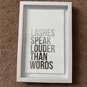 White Framed Wall Art